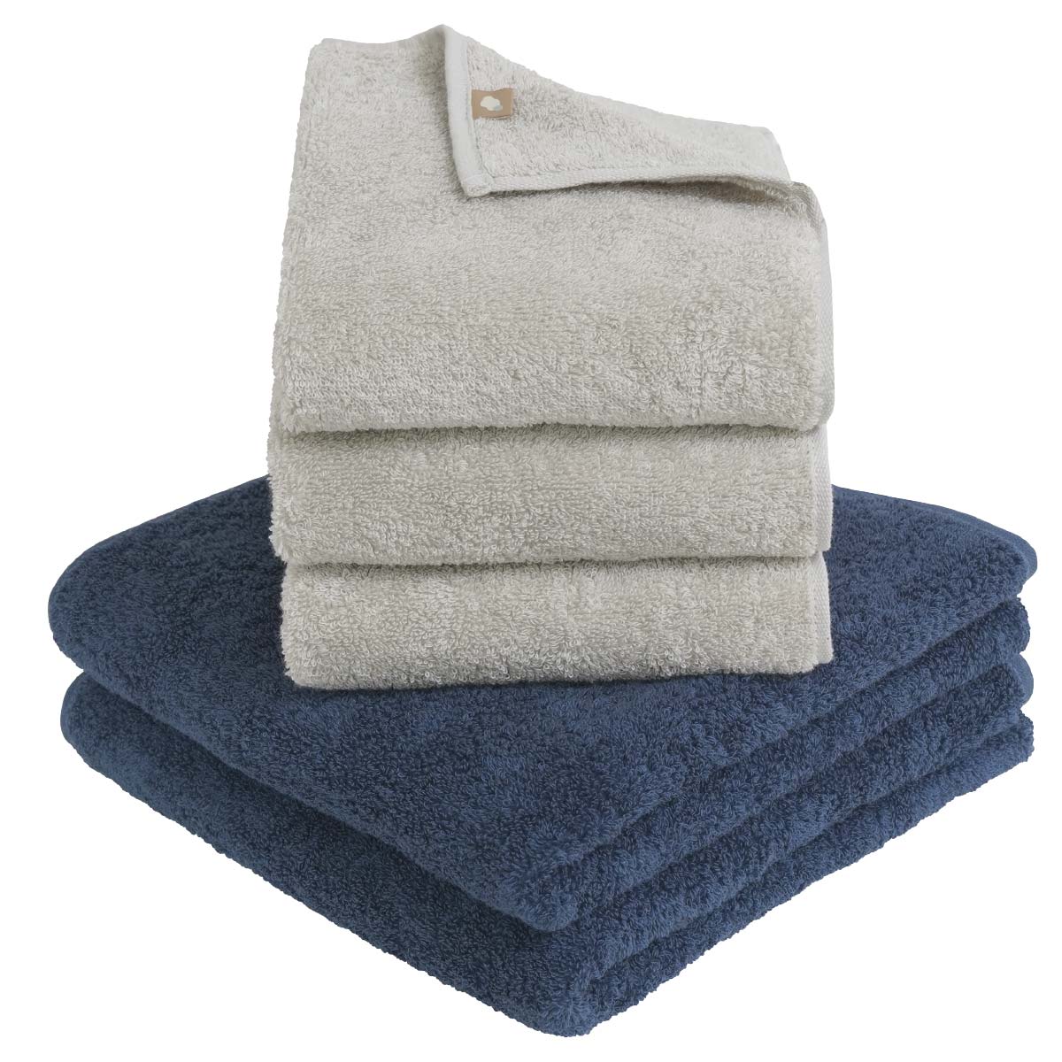 ミニバスタオル フェイスタオル まるで雲 ふわふわ モチモチ 白