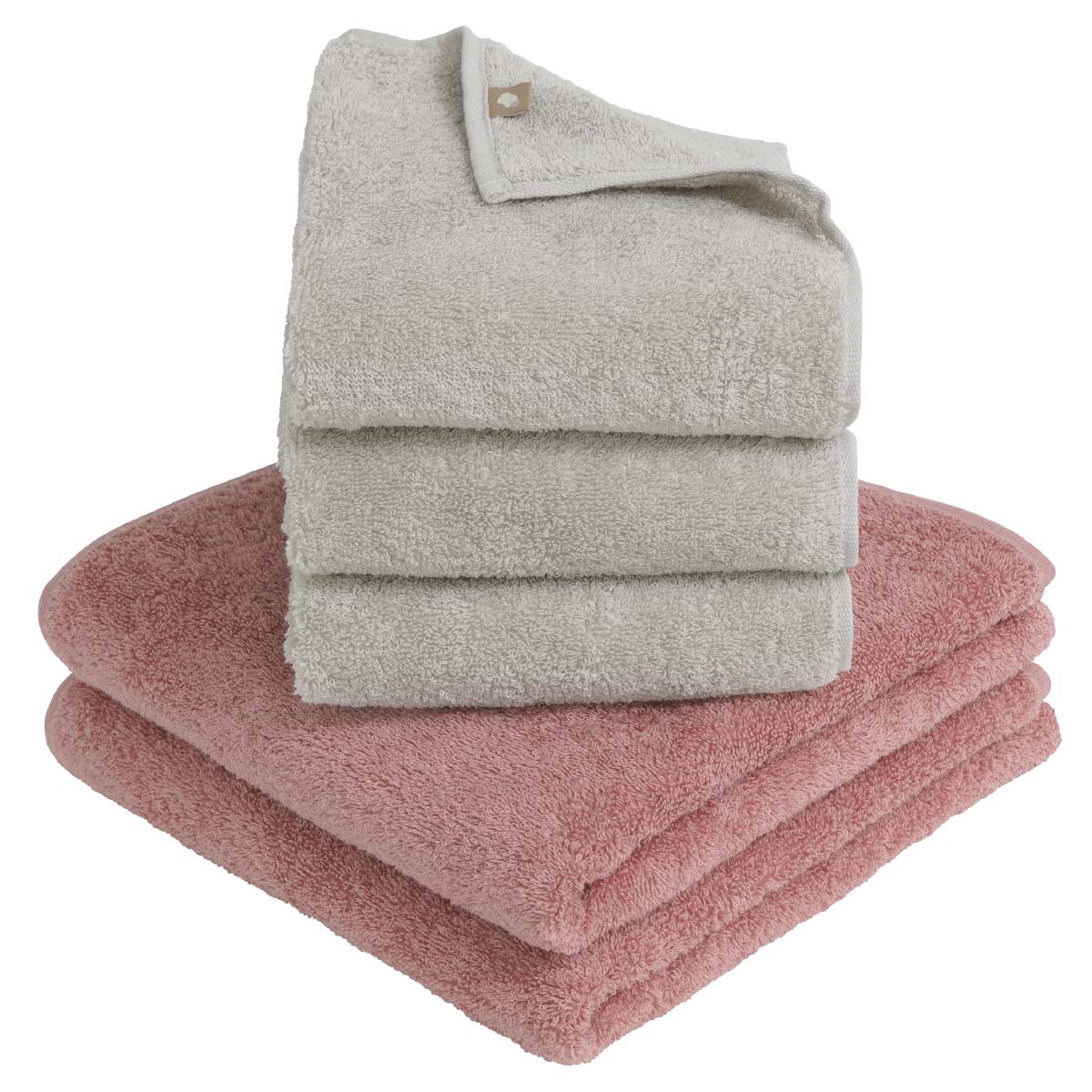 ミニバスタオル フェイスタオル まるで雲 ふわふわ モチモチ 白