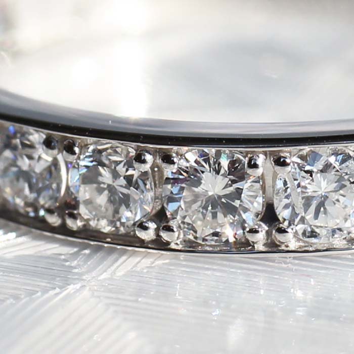 ダイヤ リング 指輪 pt950 1.0ct ダイヤモンド エタニティ 1