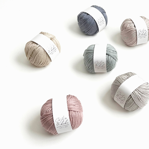 毛糸 春夏 あみもねっと コトンベベ coton bebe 並太 コットン 綿 綿糸 コットン毛糸