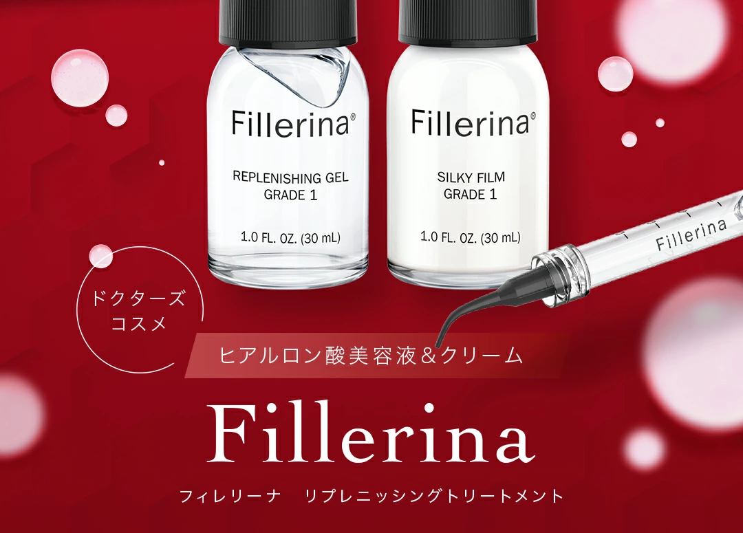 Fillerina フィレリーナ リプレニッシング トリートメント グレード 3 美容液＆クリーム ヒアルロン酸