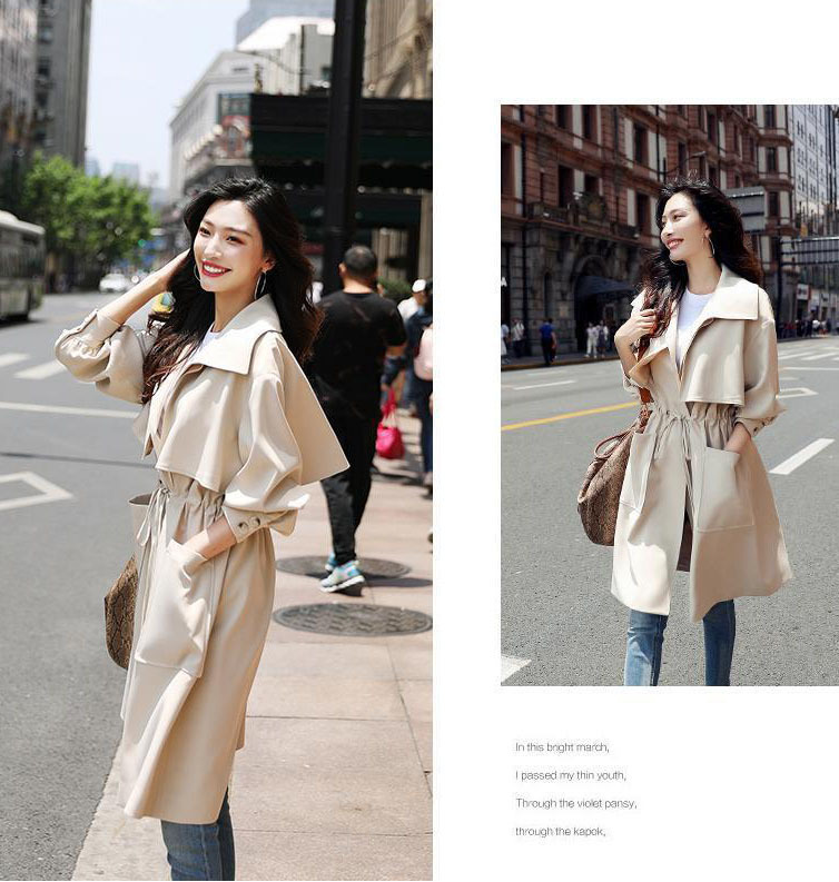 トレンチコート レディース ロングコート 30代40代 女性 スプリングコート ライトアウター オシャレ 秋アウター Ol 通勤 ゆったり 春コート 大人 韓国風 9uxhdrzdzr コート アウター Kccc Uk
