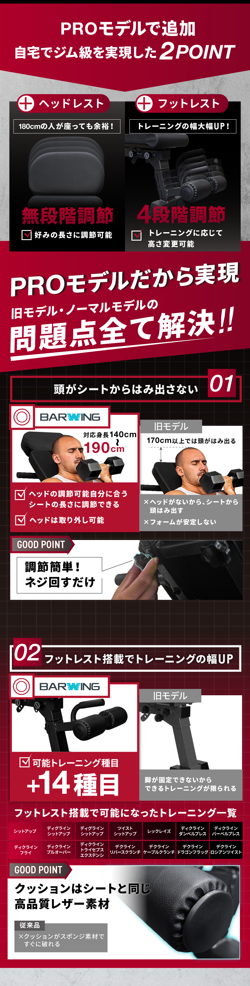 YouTen 【3年保証】【PROモデル】3WAYトレーニングベンチ デクライン