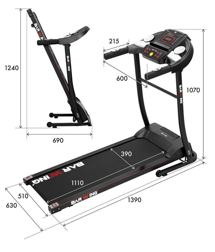 再入荷安い BARWING バーウィング ランニングマシン ルームランナー