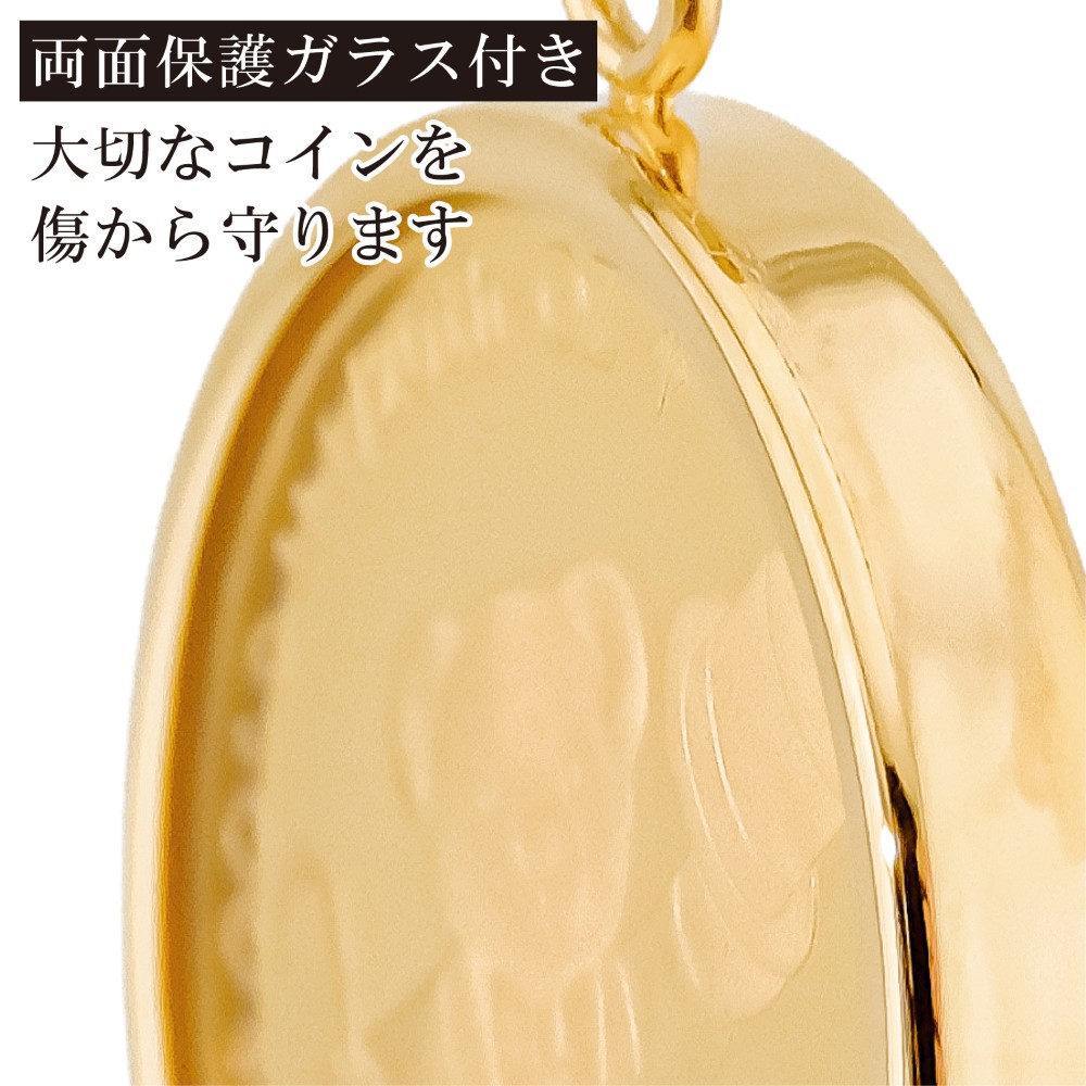 純金 1/20オンス Teddy Bear テディベア コイン 金貨 ペンダントトップ 2026年限定 1100年の歴史ある英国王立造幣局製造品質保証書付き 両面保護ガラスの画像