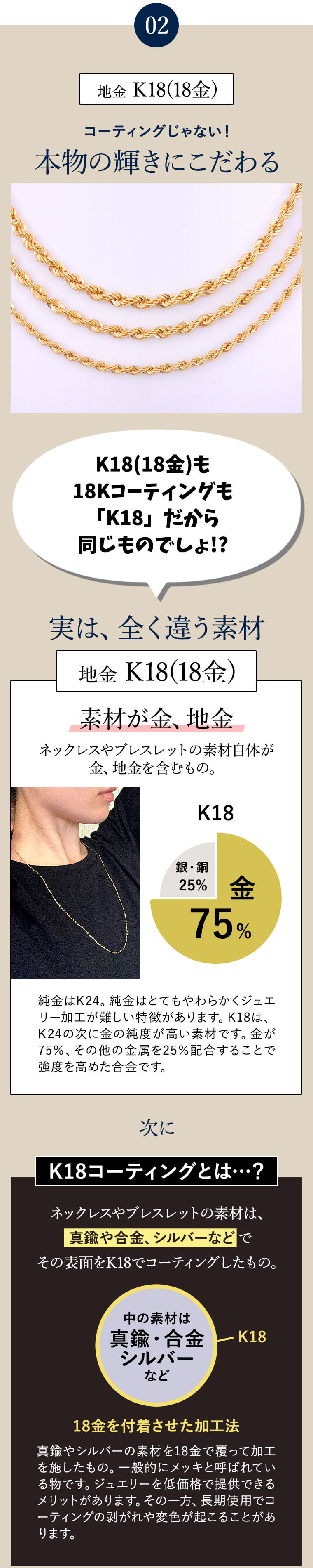 ブレスレット チェーン 中空ロープ パイプロープ K18 18金 k18 ブレスレット チェーン 中空ロープ パイプロープ K18 18金 k18