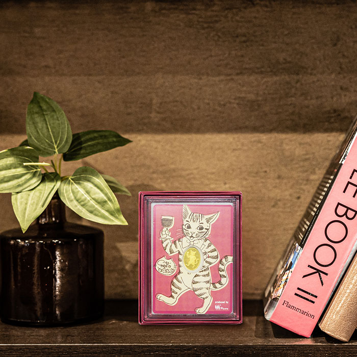 中川翔子デザイン 18金コインフレーム付き 純金コインペンダント