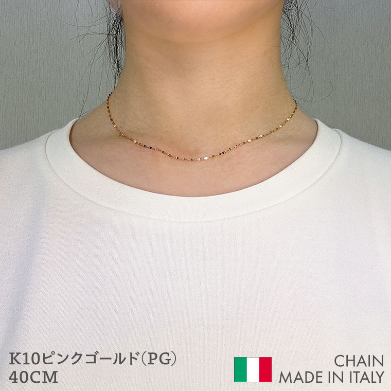 NOLLEY’S 10K ペタルチェーン40cm ネックレス NOLLEY'S 10K ペタルチェーン40cm ネックレス 10K ペタルチェーン40