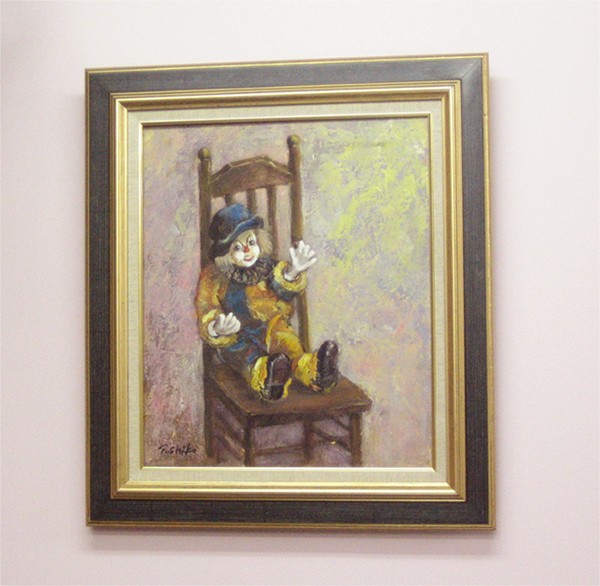 絵画 油絵 原画 吉田利子 『ピーエロ』 静物画 8F : B・美・B