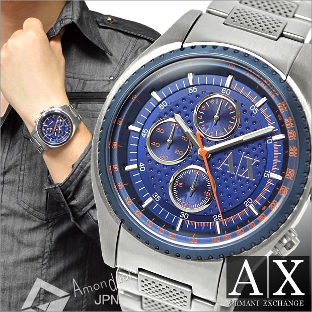 アルマーニ エクスチェンジ 腕時計 メンズ 時計 クロノグラフ腕時計 AX1607