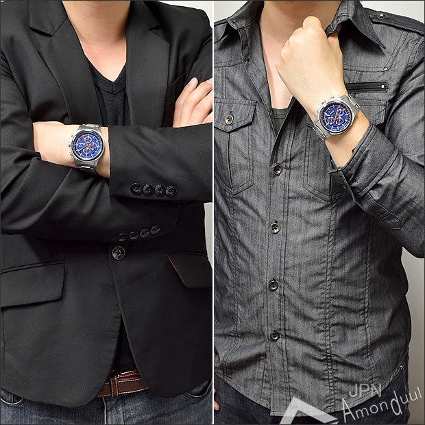 アルマーニ エクスチェンジ 腕時計 メンズ 時計 クロノグラフ腕時計 