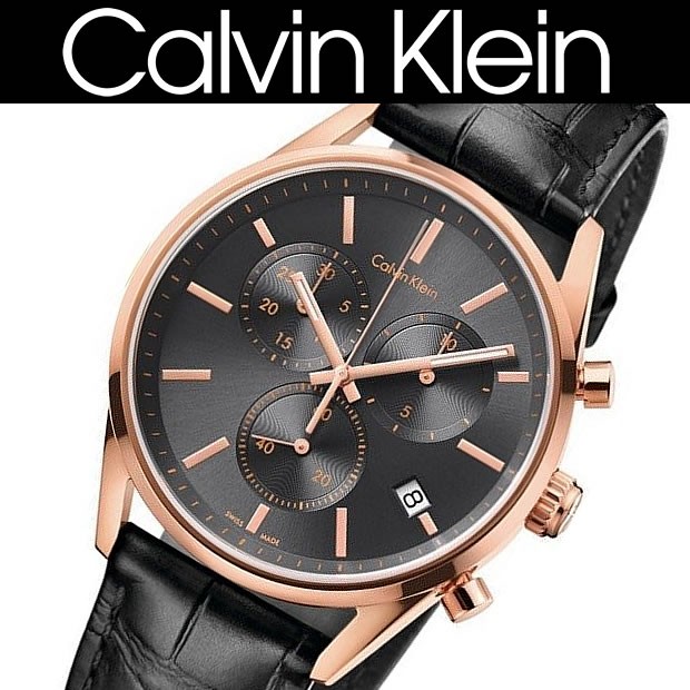 残1本】カルバンクライン Calvin Klein 腕時計 クロノグラフ メンズ