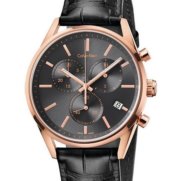 【残1本】カルバンクライン Calvin Klein 腕時計 クロノグラフ メンズ 時計 CK K4M276C3