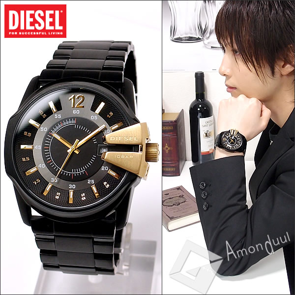 ディーゼル DIESEL 腕時計 メンズ DZ1209 ブラック DIESEL