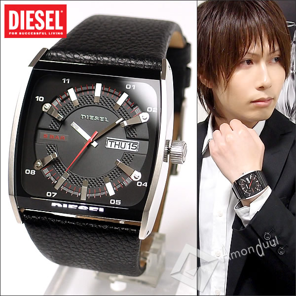 革ベルト ディーゼル DIESEL 革ベルト腕時計 メンズ DZ1253 革ベルト