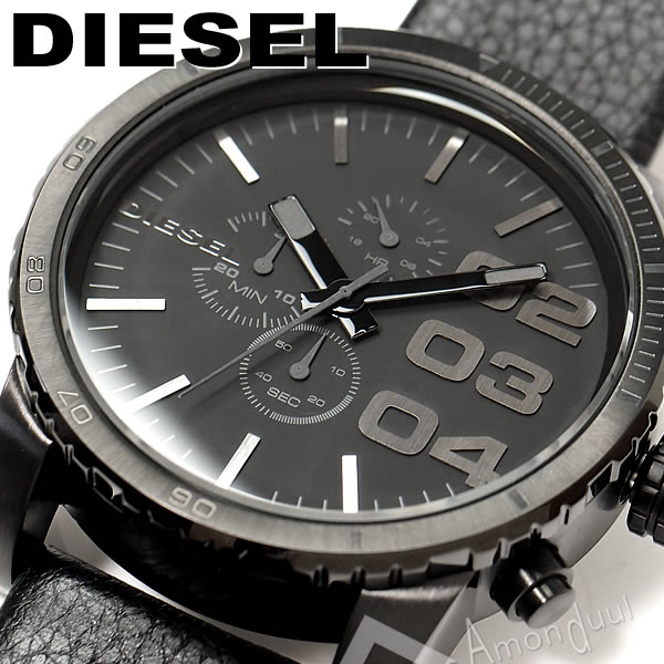 DIESEL 腕時計 ディーゼル 腕時計 レザー - 腕時計(アナログ)