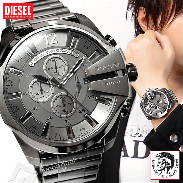 DIESEL メガチーフ ディーゼル クロノグラフ腕時計 メンズ DZ4282 ディーゼル メガチーフ :dz4282:Amonduul - 通販 -  Yahoo!ショッピング