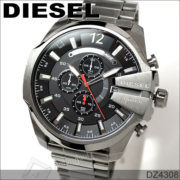 新品:sparkles:ディーゼル DIESEL クオーツ クロノ 腕時計 DZ4308