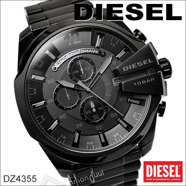 DIESEL クロノグラフ腕時計 メガチーフ DZ4319 新作モデルですよ 購入