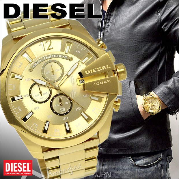 ディーゼル DIESEL クロノグラフ腕時計 ディーゼル メンズ DZ4360 メガチーフ :dz4360:Amonduul 通販  