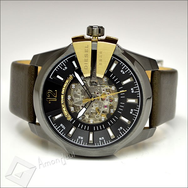 DIESEL メガチーフ ディーゼル 腕時計 メンズ DZ4379 自動巻き