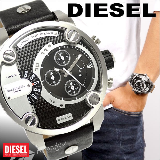 ディーゼル DIESEL デュアルタイム クロノグラフ腕時計 メンズ DZ7256