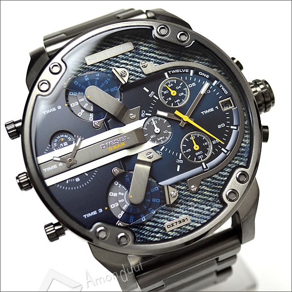 ディーゼル DIESEL デュアルタイム クロノグラフ腕時計 メンズ DZ7331