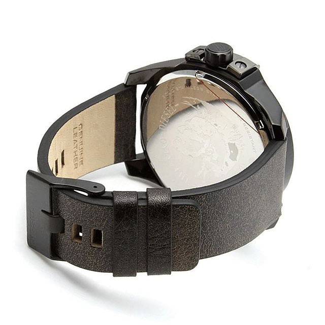 ベンチ 収納付 DIESEL メンズ 腕時計 4タイム表示 DZ7391 クオーツ