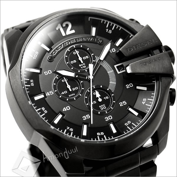 DIESEL ディーゼル メガチーフ クロノグラフ腕時計 メンズ DZ4283 