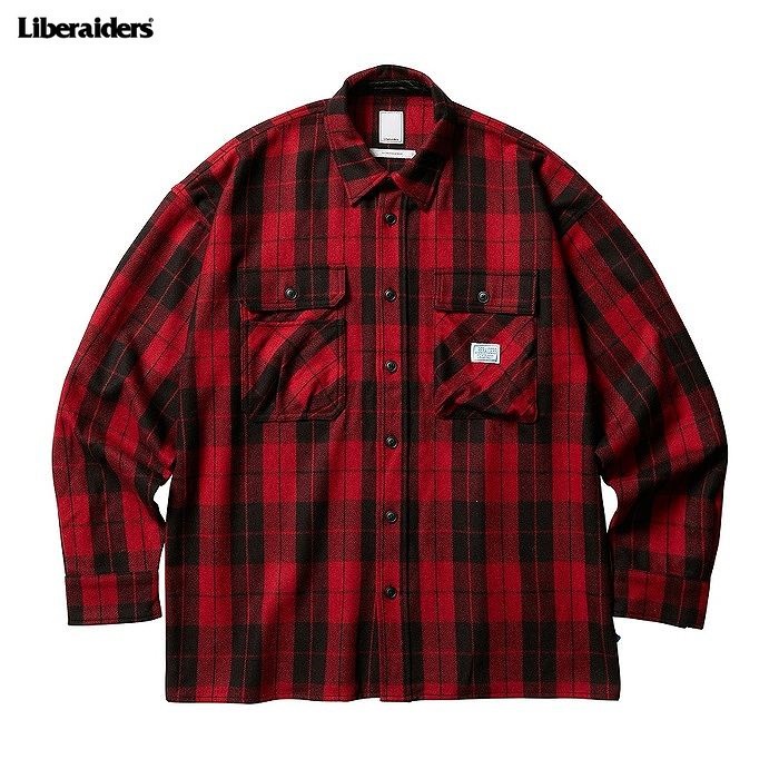 Liberaiders リベレイダース トップス シャツ LR PLAID SHIRT