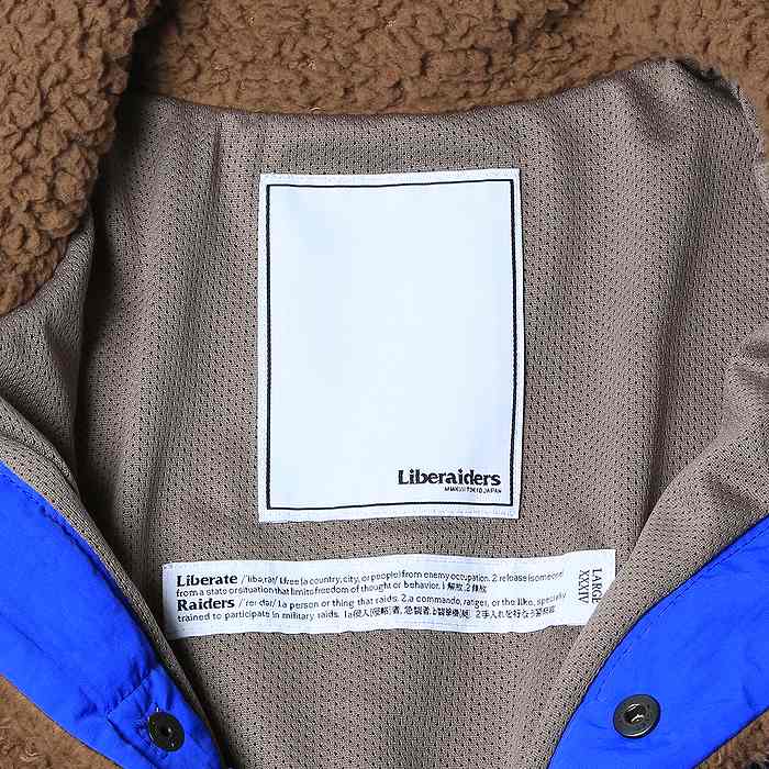 Liberaiders（リベレイダース） ジャケット アウター PILE FLEECE