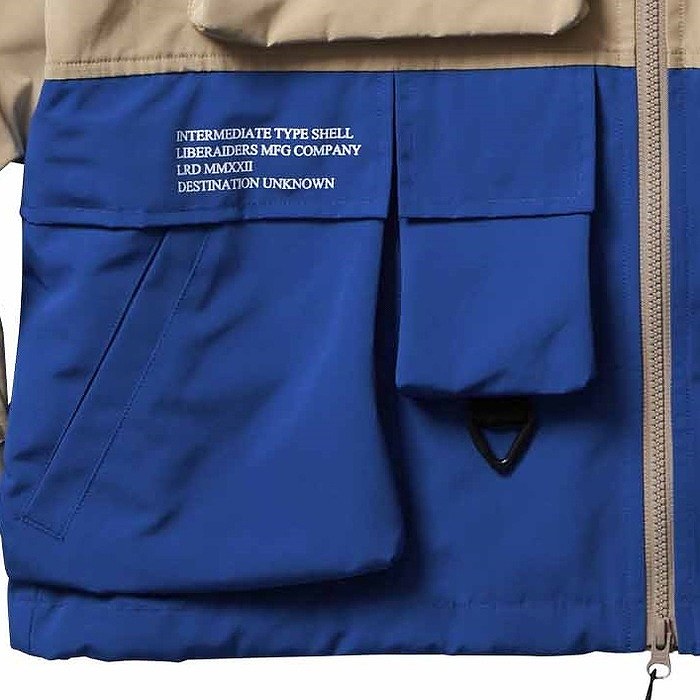 LIBERAIDERS(リベレイダース) / マウンテンパーカー ジャケット 防水 / TRANSPORT 3LAYER JACKET -  COYOTE / 720082103 / メンズ