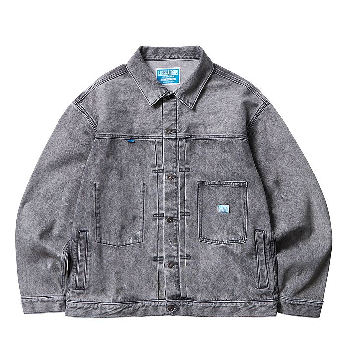 Liberaiders リベレイダース ジャケット アウター BLEACHED DENIM JACKET デニムジャケット Gジャン 1stタイプ