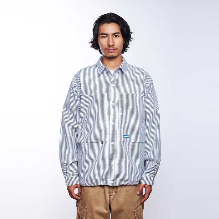 リベレイダースユーティリティシャツ　S Liberaiders リベレイダース COOLMAX UTILITY SHIRT | ARTIF