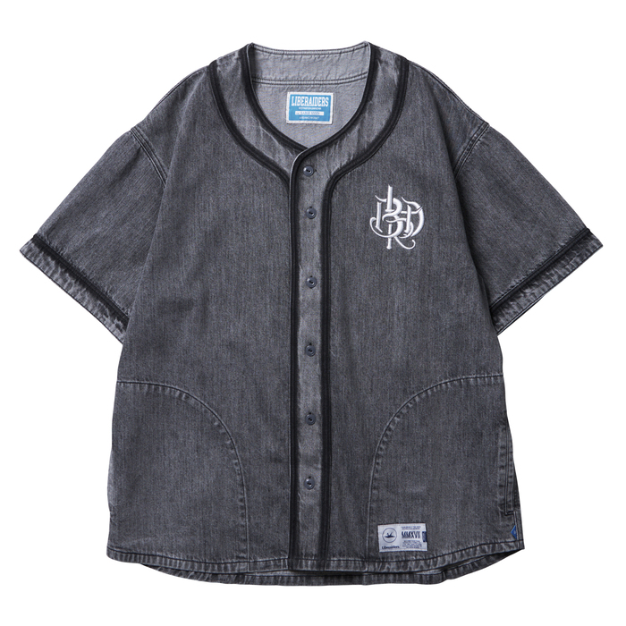 Liberaiders UTILITY DENIM SHIRT デニム Liberaiders（リベレイダース） トップス シャツ DENIM BASEBALL SHIRT