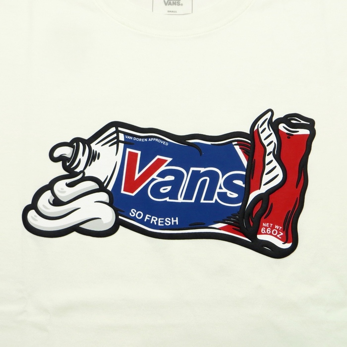 VANS バンズ ヴァンズ トップス Tシャツ カットソー TOOTHPASTE