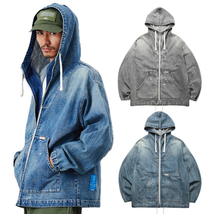 Liberaiders（リベレイダース） アウター ジャケット DENIM ZIP HOODIE