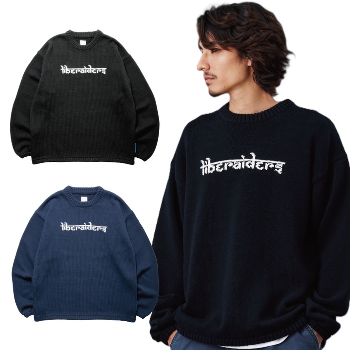 Liberaiders（リベレイダース） トップス セーター WOVEN LOGO KNIT
