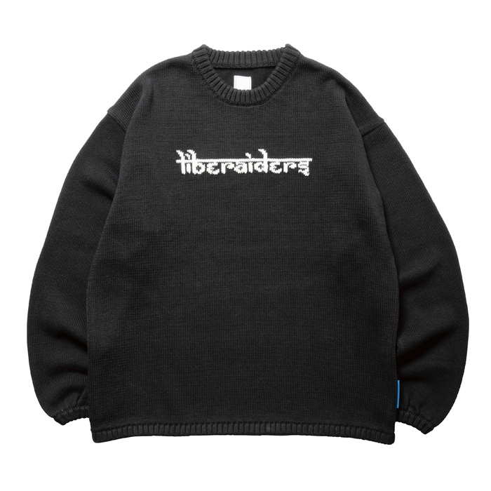 Liberaiders（リベレイダース） トップス セーター WOVEN LOGO KNIT