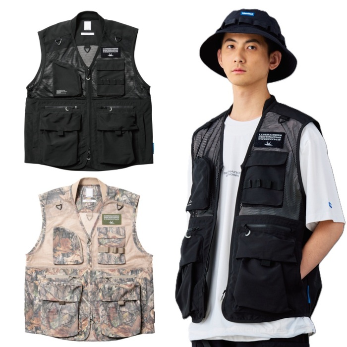 Liberaiders リベレイダース CAMERA VEST カメラベスト Liberaiders（リベレイダース） アウター ベスト MESH VEST 品番