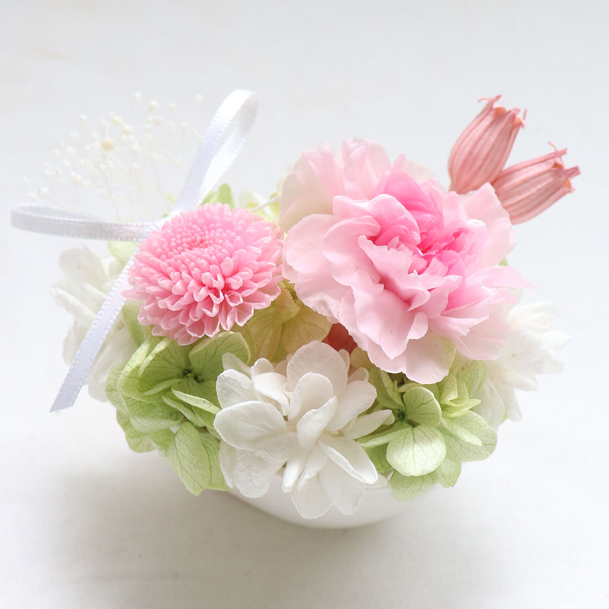 初盆 お供え プリザーブドフラワー仏花 ミニ仏壇用 喪中 花 お盆 供花