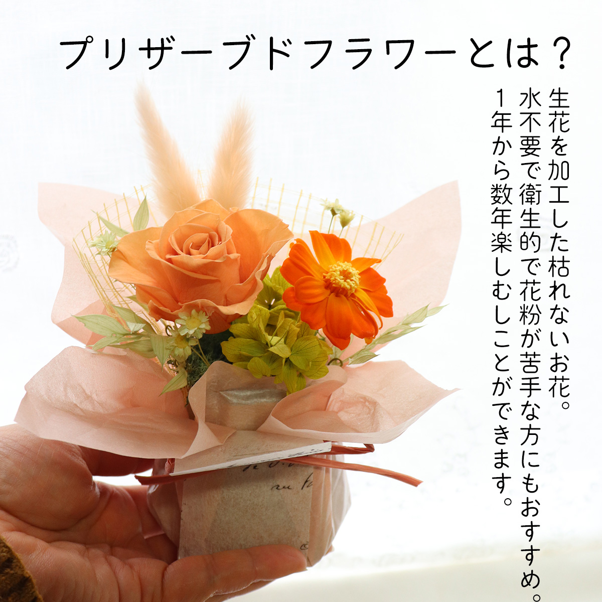 プリザーブドフラワーとは
