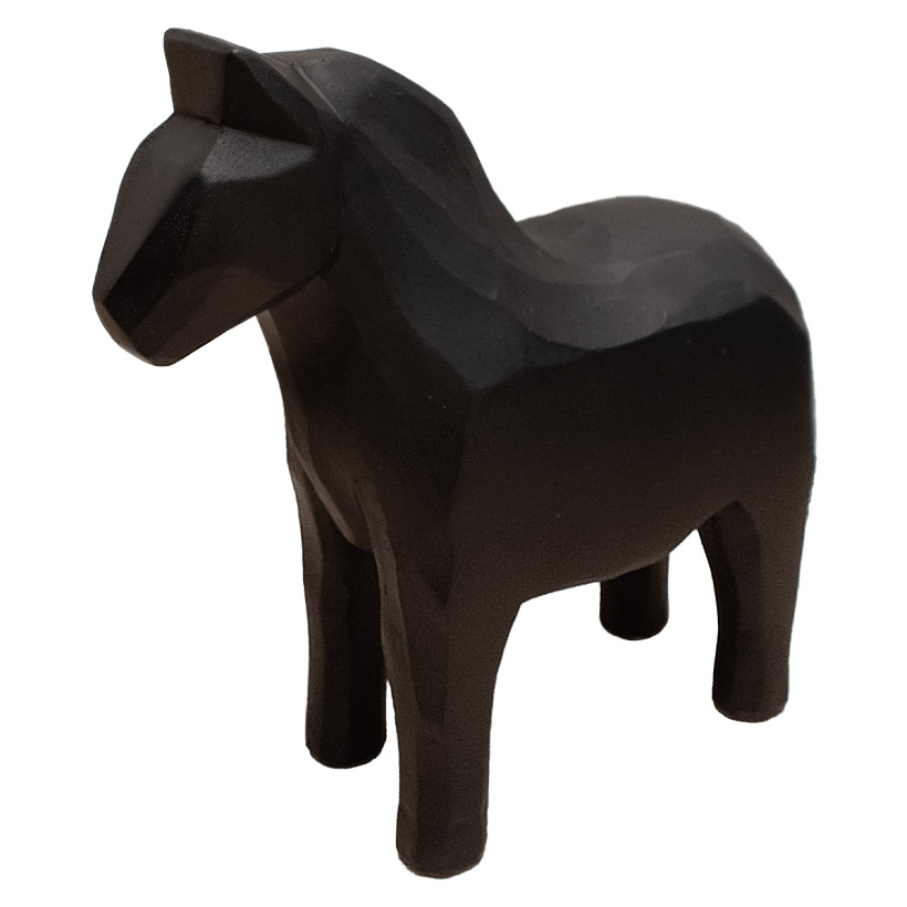 キシマ（KISHIMA） 貯金箱 おしゃれ 動物 ウマ ホース お札 子供 木彫