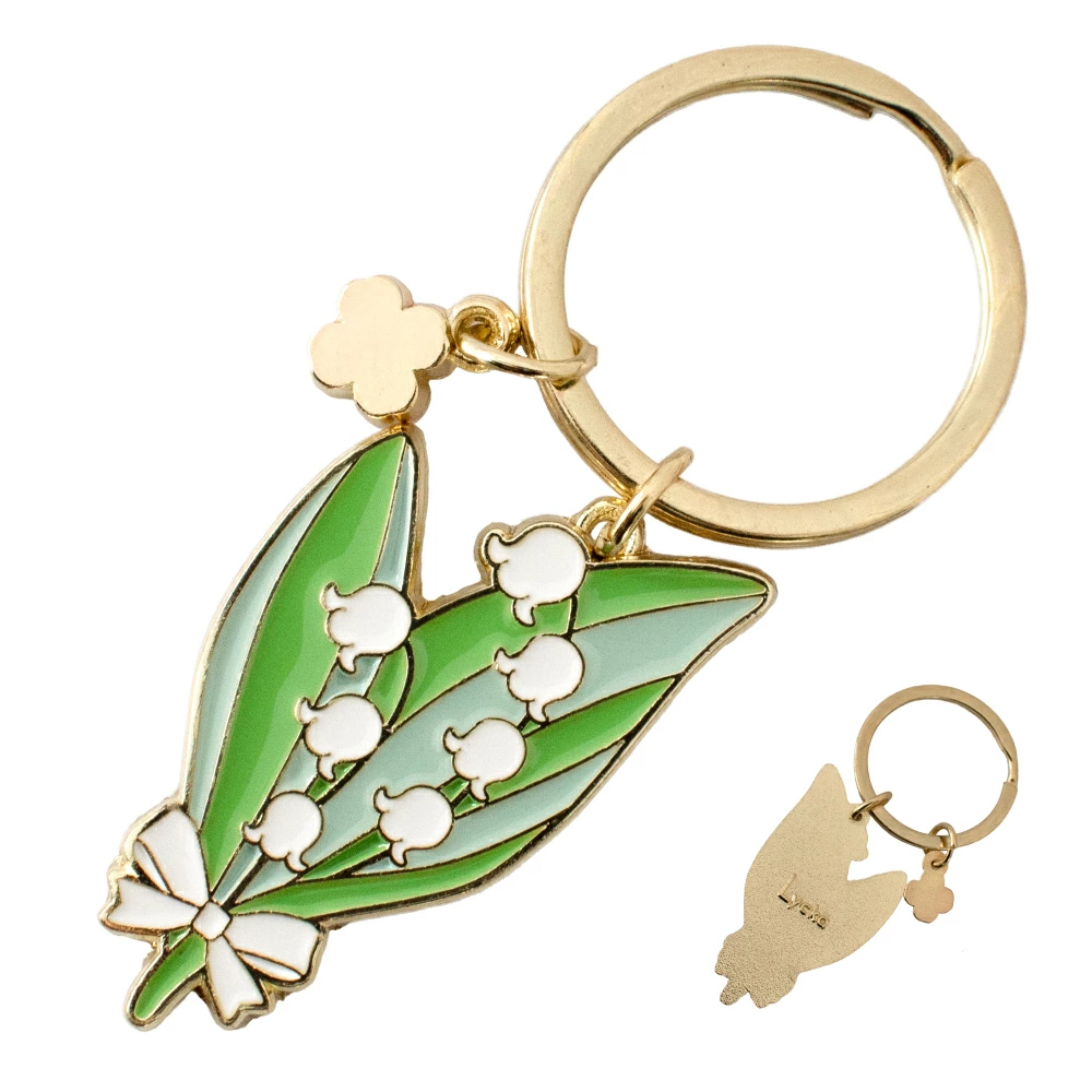 キーリング キーホルダー 幸福 幸運 ラッキー かわいい おしゃれ 鍵