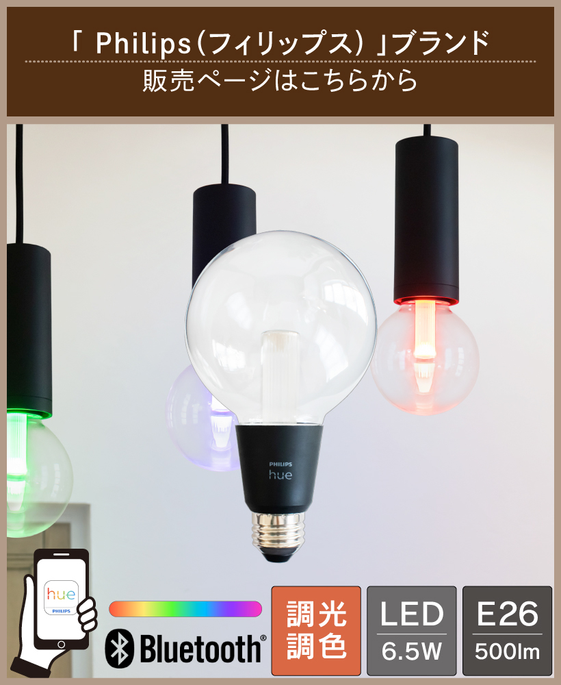 Hue（Philips） PHILIPS Hue LED電球 スマートライト LED 電球 E26 6.5