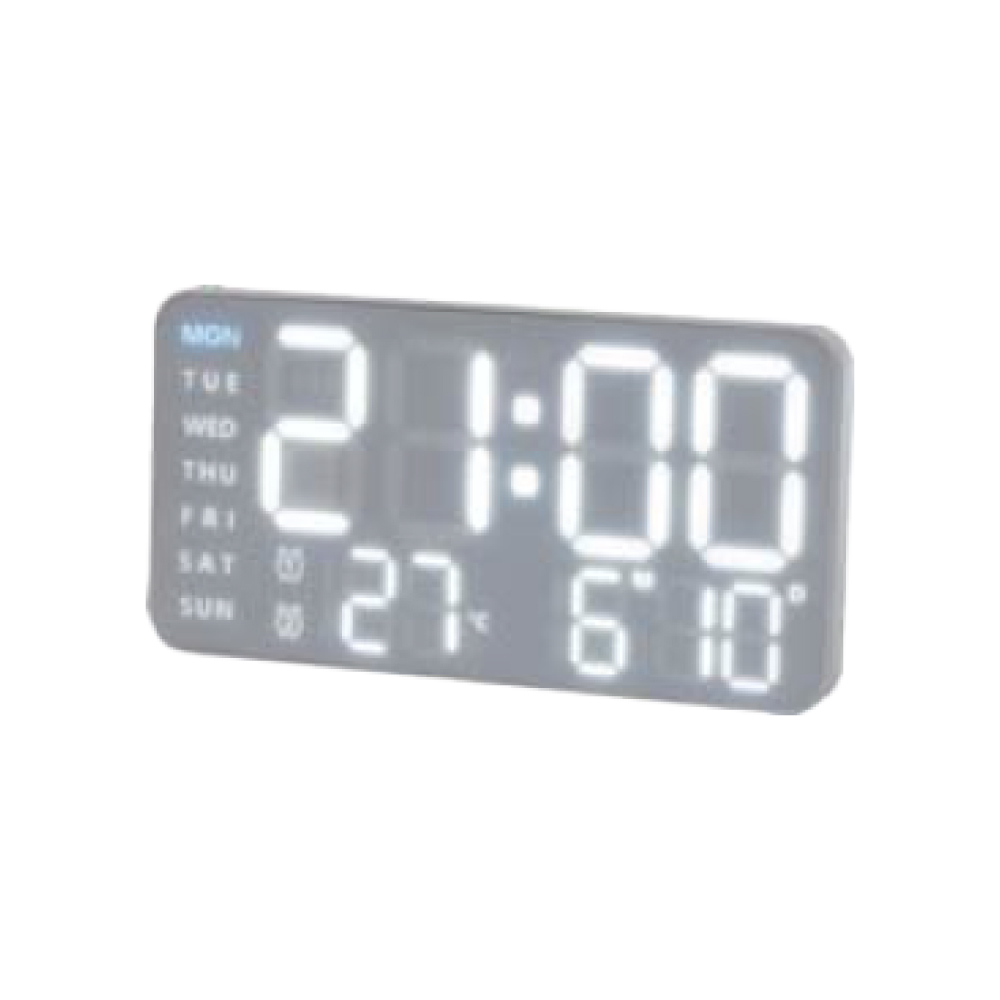 SLOWER（スロウワー） 置き時計 壁掛け 時計 デジタル時計 おしゃれ