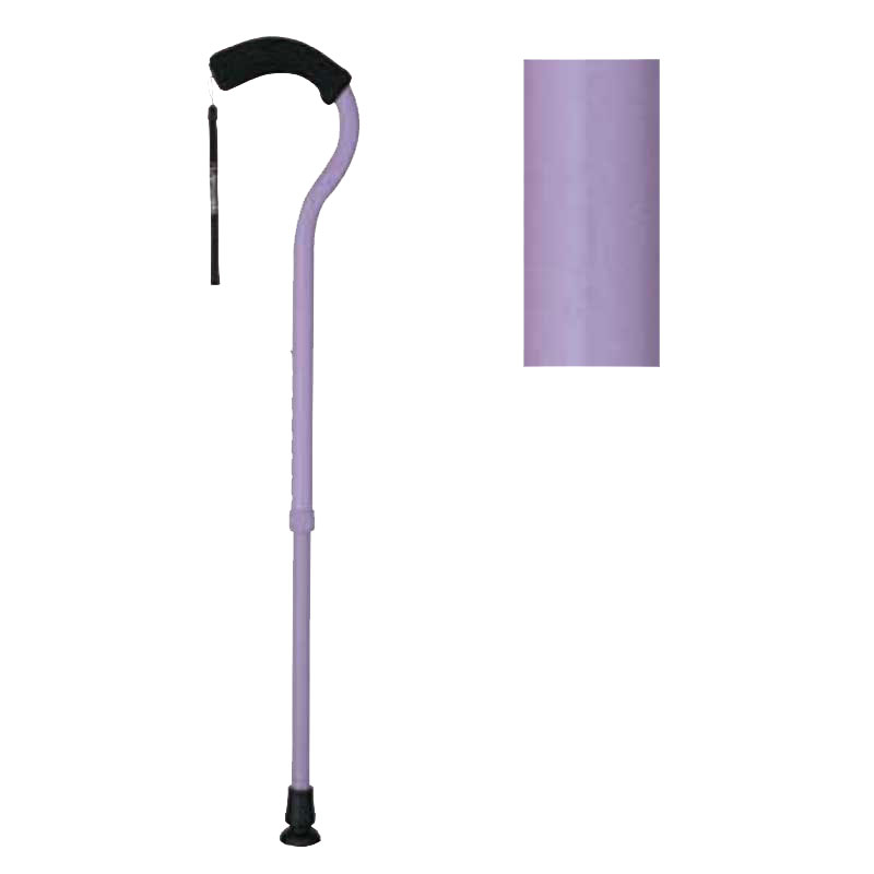 ウォーキング・ステッキ・杖 シニアサポート 歩く力を応援 フラミンゴN 伸縮 WB3885 ラベンダー | フジホーム