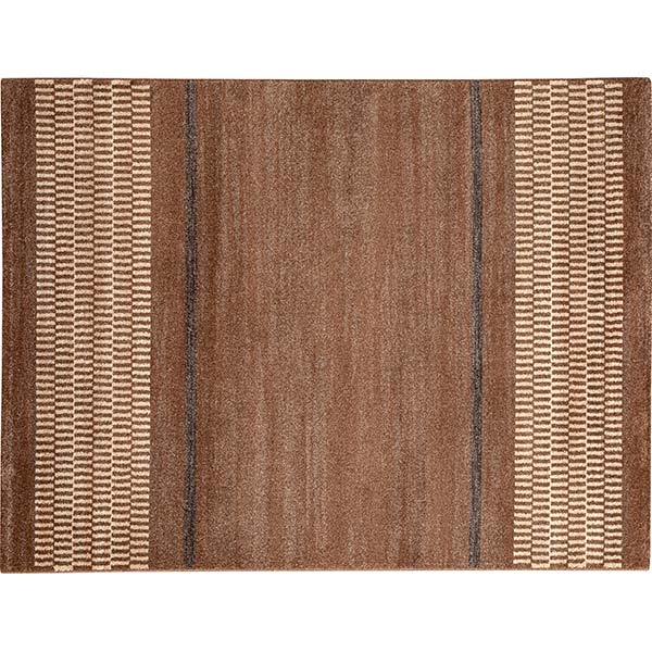 【送料無料】ラグ マット GLOBE IMPORT CARPET COLLECTION スピンキー 34143/1474 ブラウン 160x230