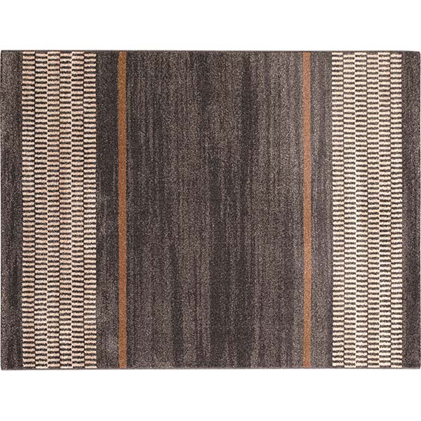 【送料無料】ラグ マット GLOBE IMPORT CARPET COLLECTION スピンキー 34143/3414 ブラック 160x230