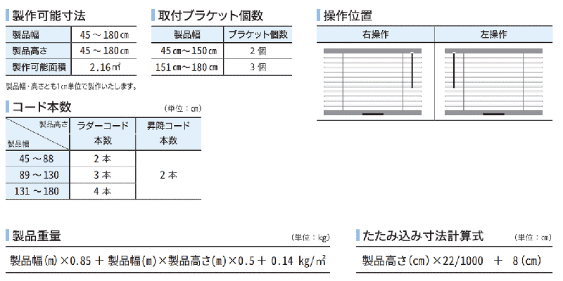 ブラインド カーテンレール 取付可 窓回り ヨコ型ブラインド お買得 アルミブラインド コードレス仕様(ネジ留め) |  | 10